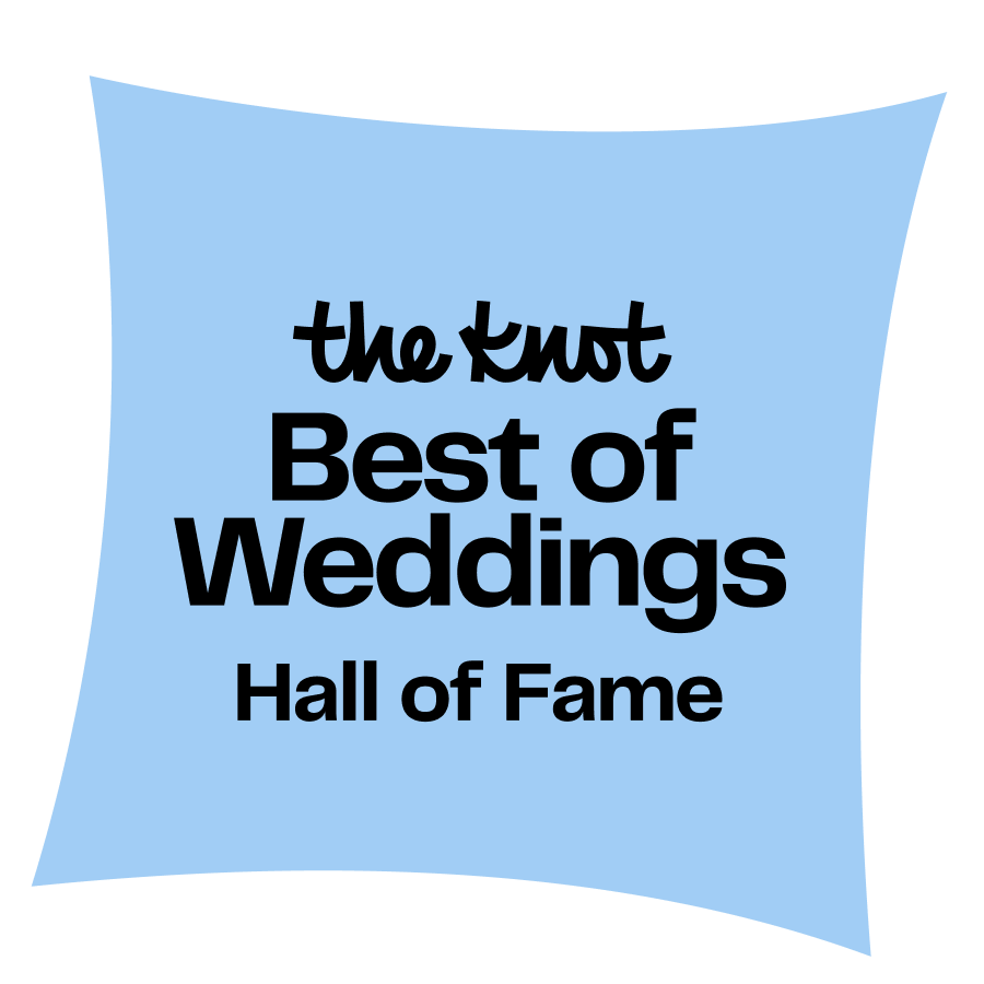The Knot Best of Weddings logo. The Knot Best of Weddings logo.