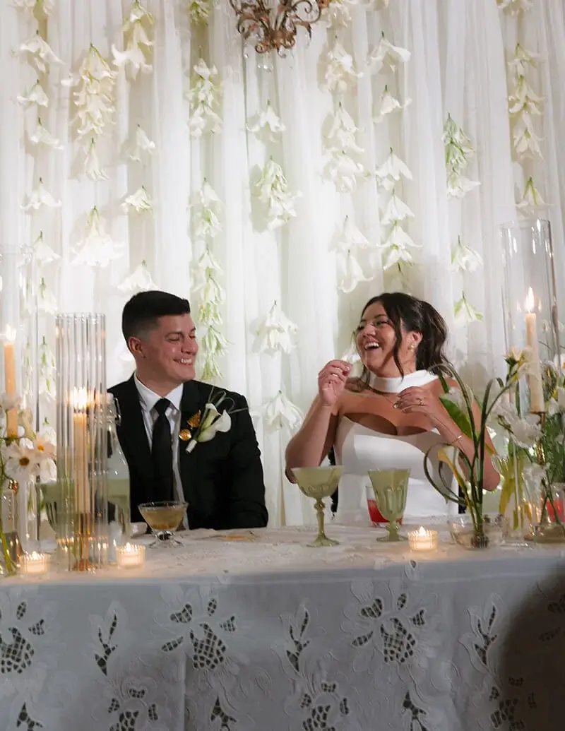 wedding couple happy ceremony